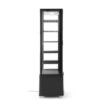 Chlazená skříň displeje, 270 l, Arktic, Černá, 230V/290W, 556x526x(H)1913mm | 233290